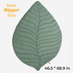 Extra-large leaf-shaped dog blanket
