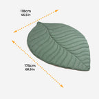 Extra-large leaf-shaped dog blanket