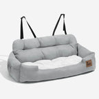 Car seat with bed for dogs