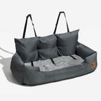 Car seat with bed for dogs
