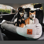 Car seat with bed for dogs