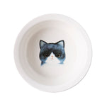 Ceramic Bowl with Kitten Design