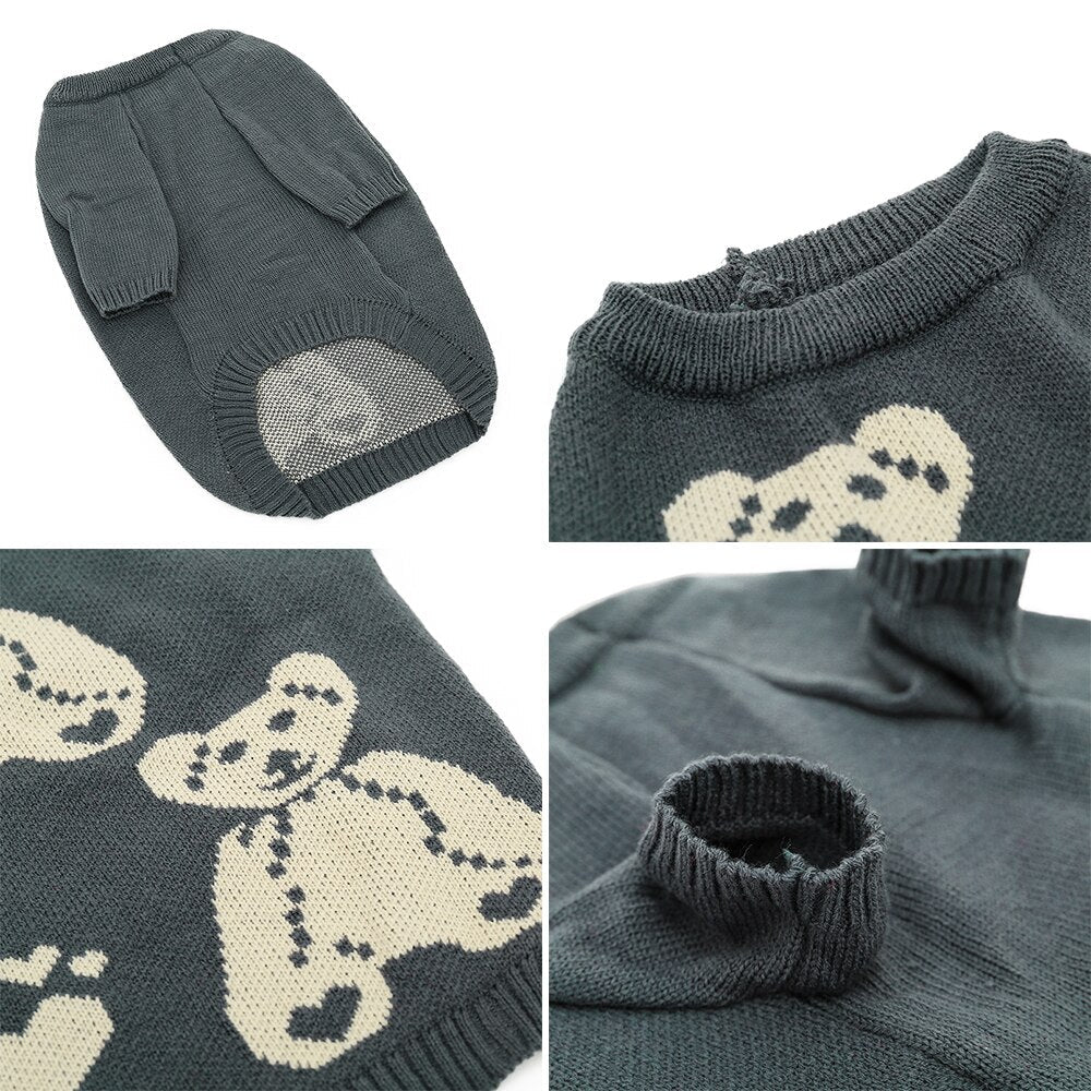 Knitted Pet Large Bear