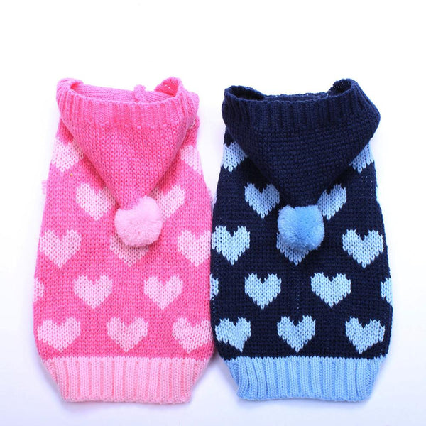 Tricot Com Capuz Mia para Cachorro e Gato - Pet Croc