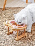 Ceramic Bowl with Kitten Design