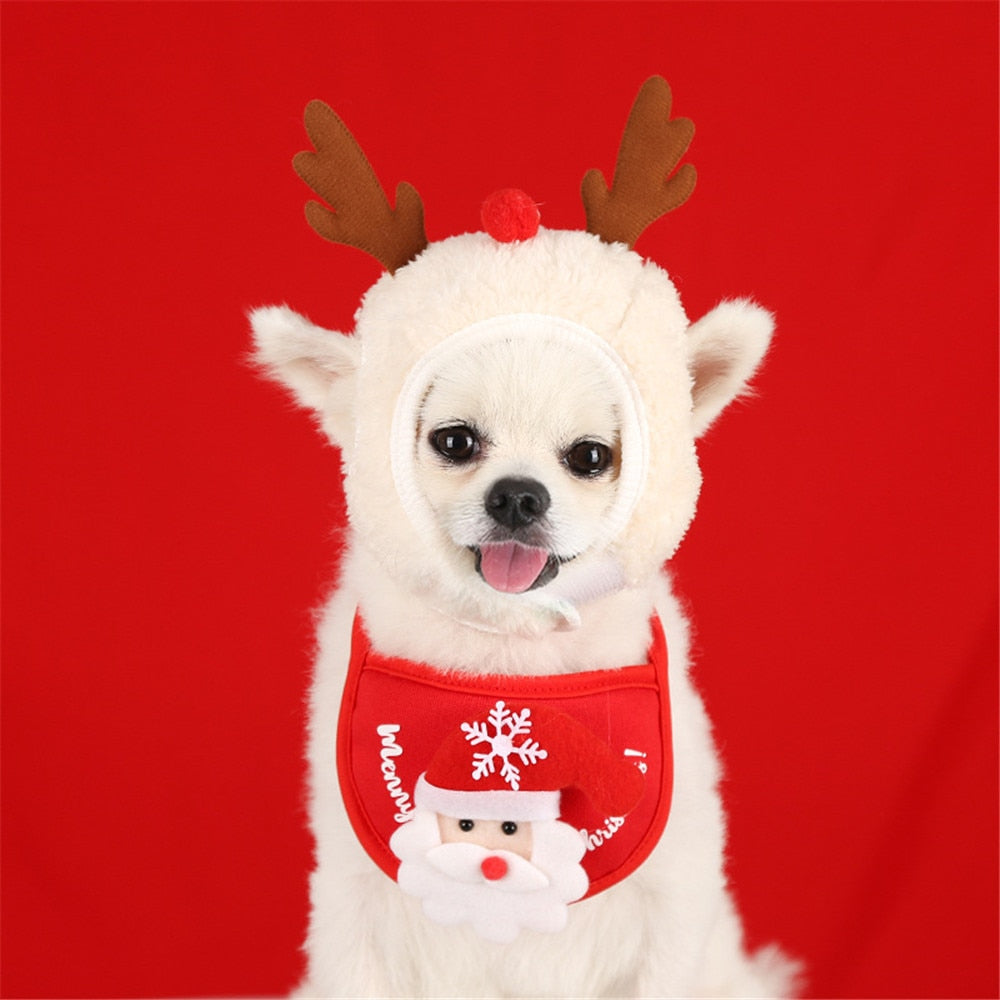 Babador &/ou Gorro Fofo de Natal