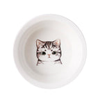 Ceramic Bowl with Kitten Design