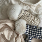Pet Brie Checkered Pajamas