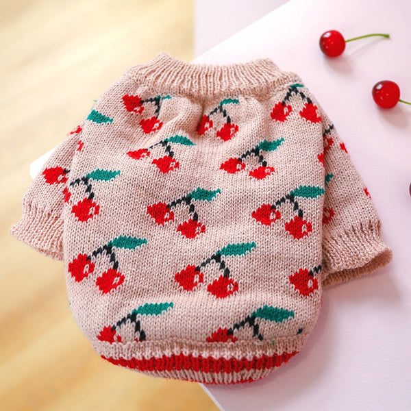 Tricot Pet Cerejinha - Pet Croc
