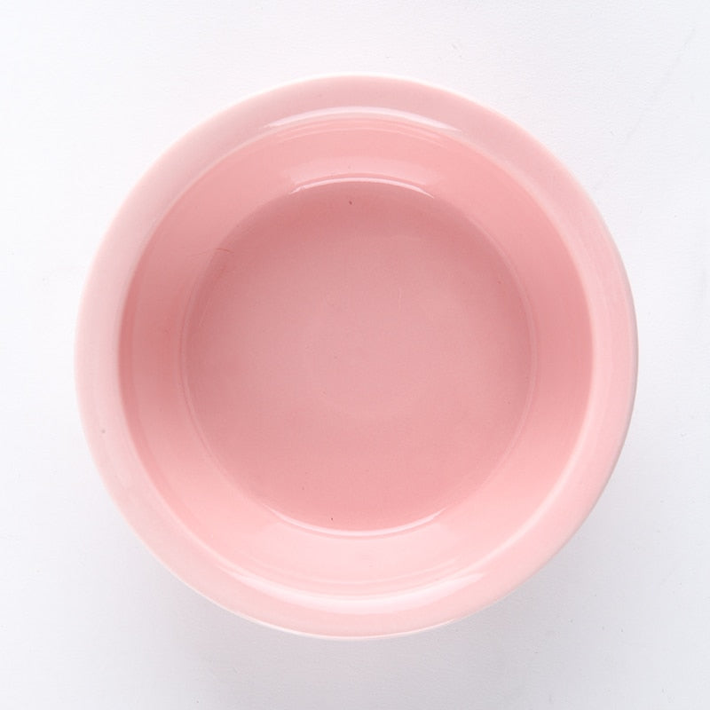 Ceramic Bowl with Kitten Design