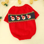 Knitted Pet Santa Claus 