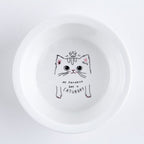 Ceramic Bowl with Kitten Design