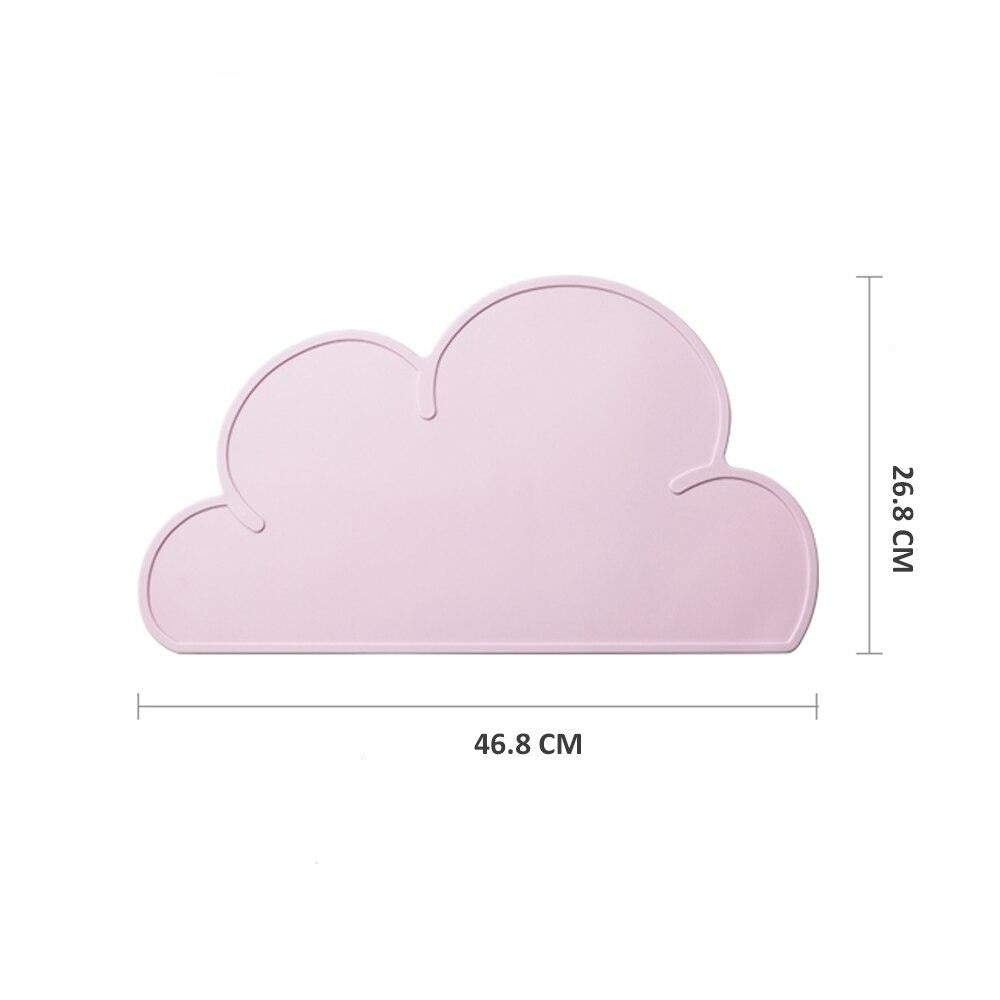 Cloud-shaped Silicone Mat