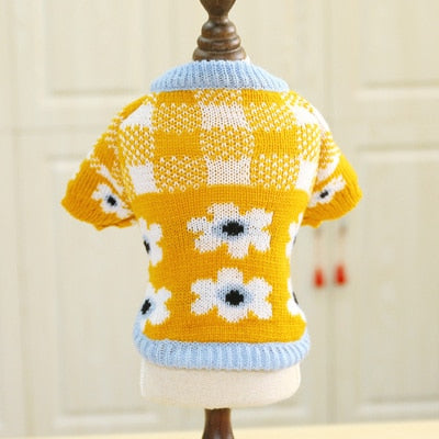 Floral Pet Knit 