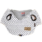 Pet Hooded Vest with Polka Dots