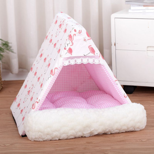 Toquinha Triangular Angel para Cachorro e Gato - Pet Croc