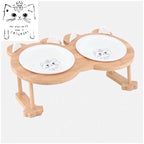 Ceramic Bowl with Kitten Design