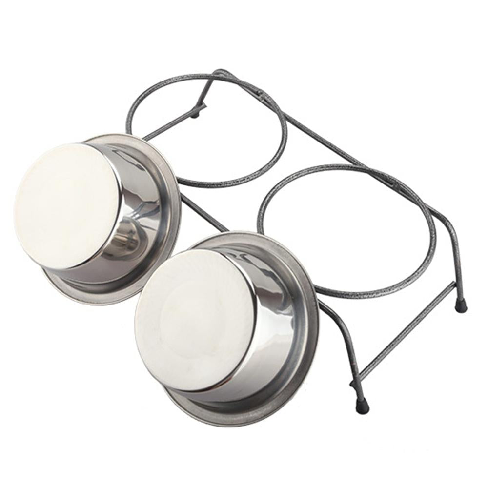Trixe Stainless Steel Double Bowl