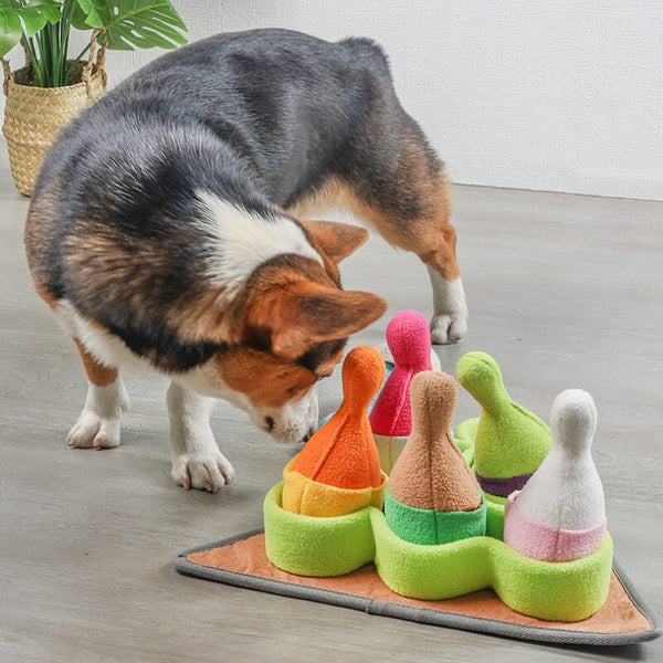 Brinquedo interativo de dispensador de guloseimas para cães - Pet Croc