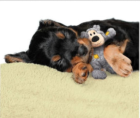 Brinquedo Pelúcia Kong Wild Bear - Urso de Pelúcia com corda Indestrutível