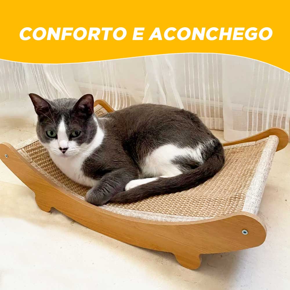 Cama Arranhador de Sisal Para Gato