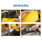 Pet Grows 3-in-1 Steam Brush