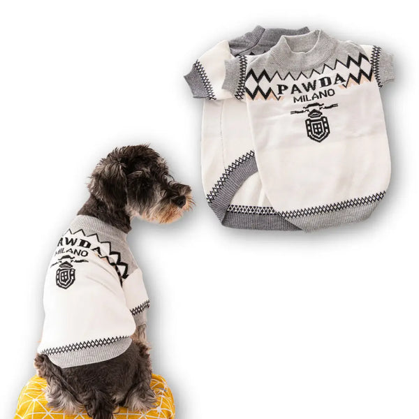 Roupa de Cachorro de Malha Pawda - Pet Croc