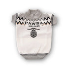 Roupa de Cachorro de Malha Pawda