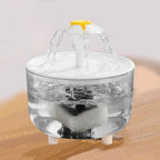 Automatic Water Fountain with Flower Filter