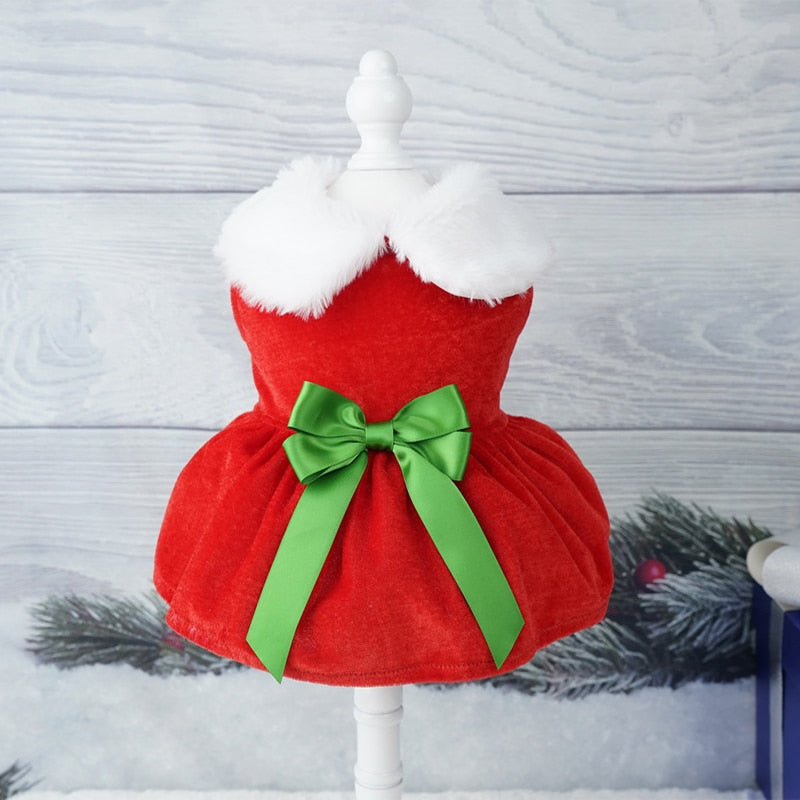 Christmas Pet Dress 