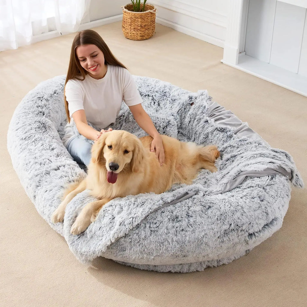 Giant Bed for Humans and Pets 