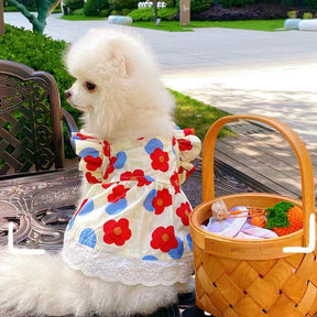 Vestido Pet Floral Puani