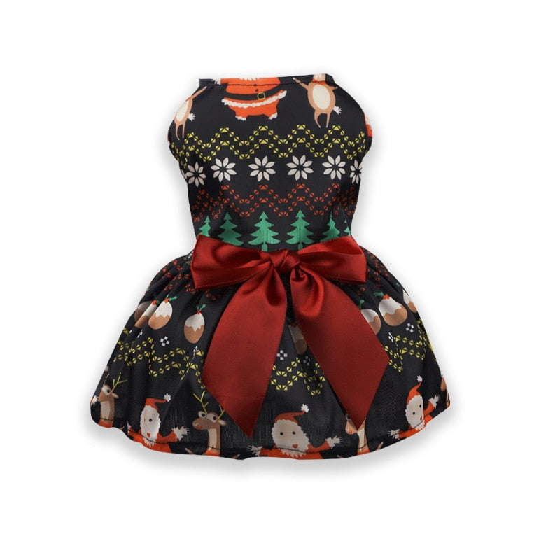Christmas Pet Dress 