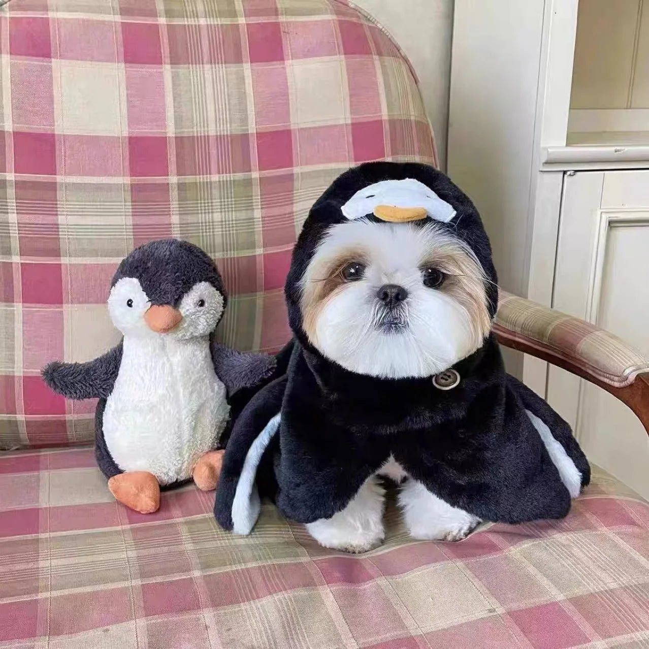Cute Penguin Pet Outfit 