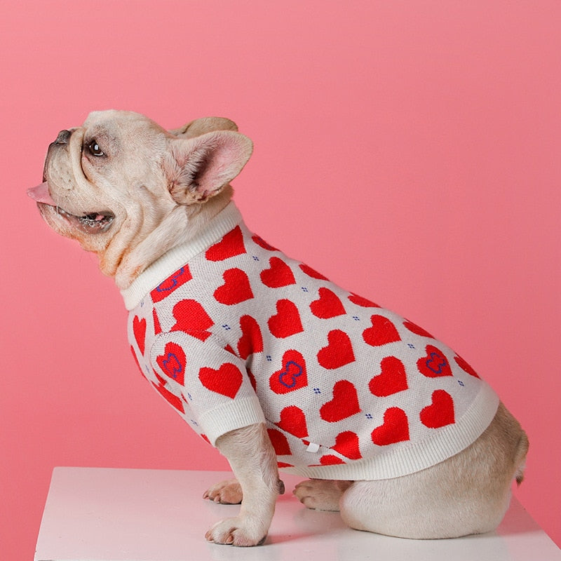 Tricot Pet Little Heart