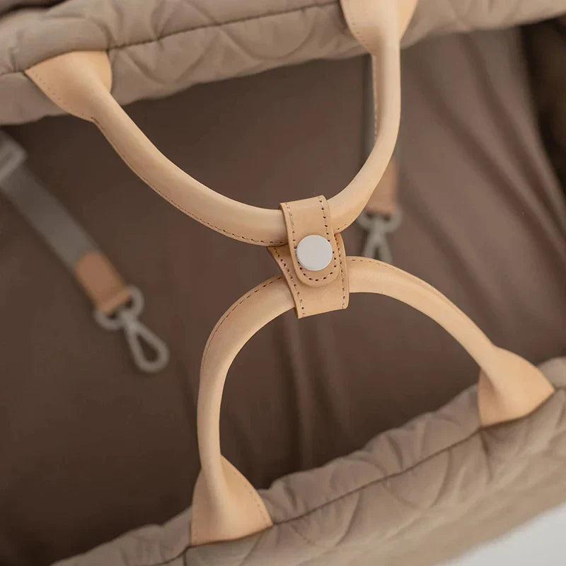 Quilted Pet Carrier Bag for Dogs and Cats