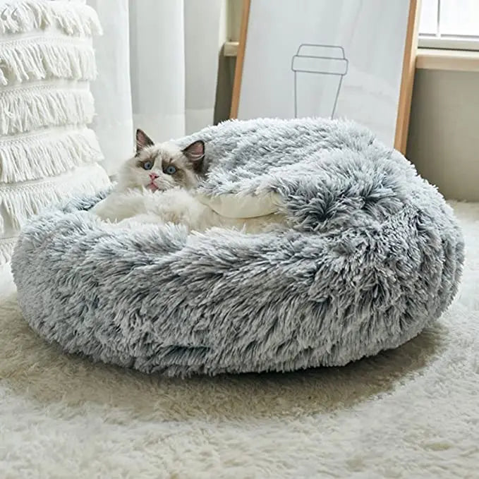 Cama Toca de Pelúcia para Gatos