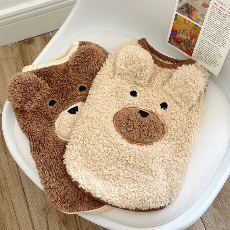 Cute Teddy Bear Pet Outfit 