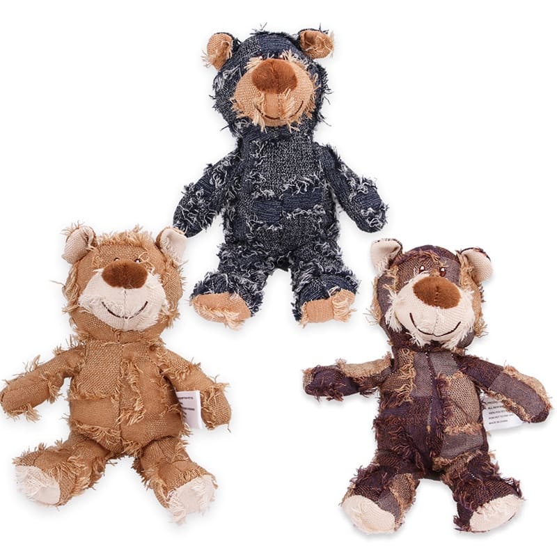 Urso Jeans - O Brinquedo Preferido do Seu Pet