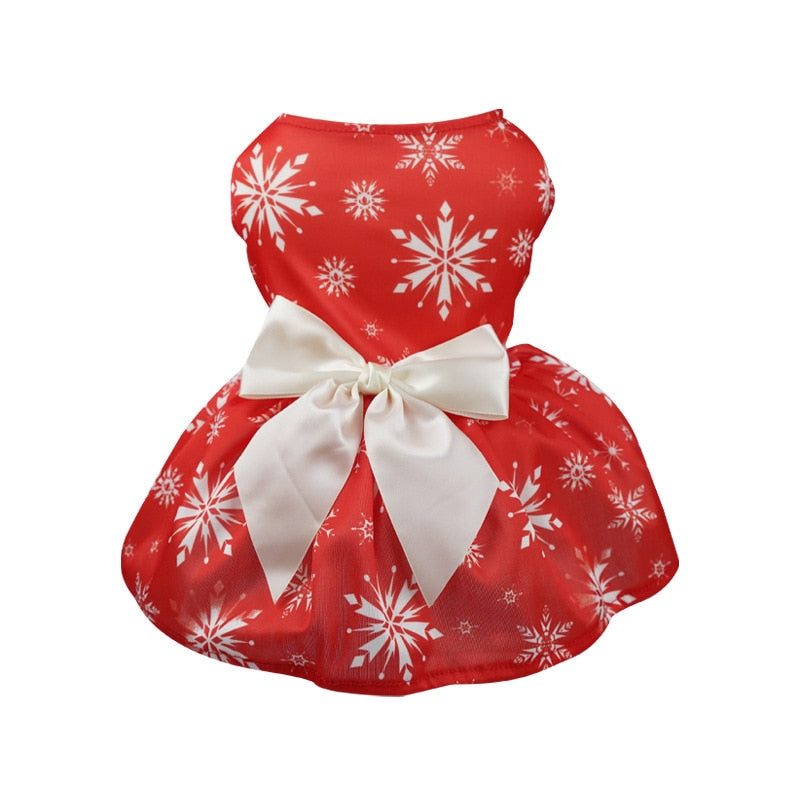 Christmas Pet Dress 