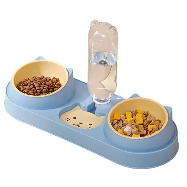 Tigela dupla & Bebedouro Automático Cath