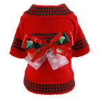 Christmas Knit Bow