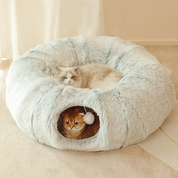 Puff com Túnel Bow para Cachorro e Gato - Pet Croc