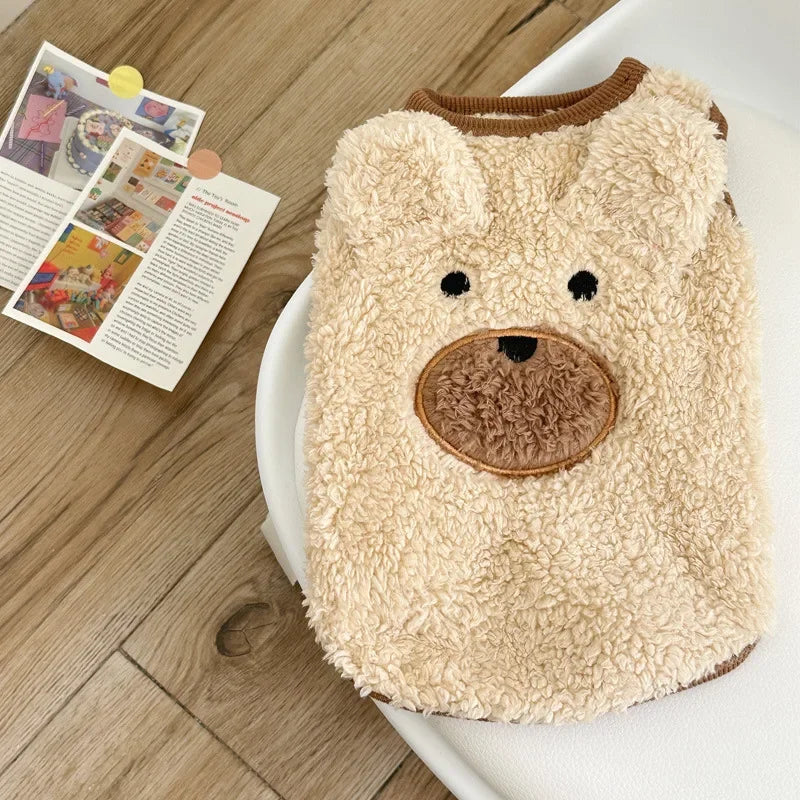 Cute Teddy Bear Pet Outfit 