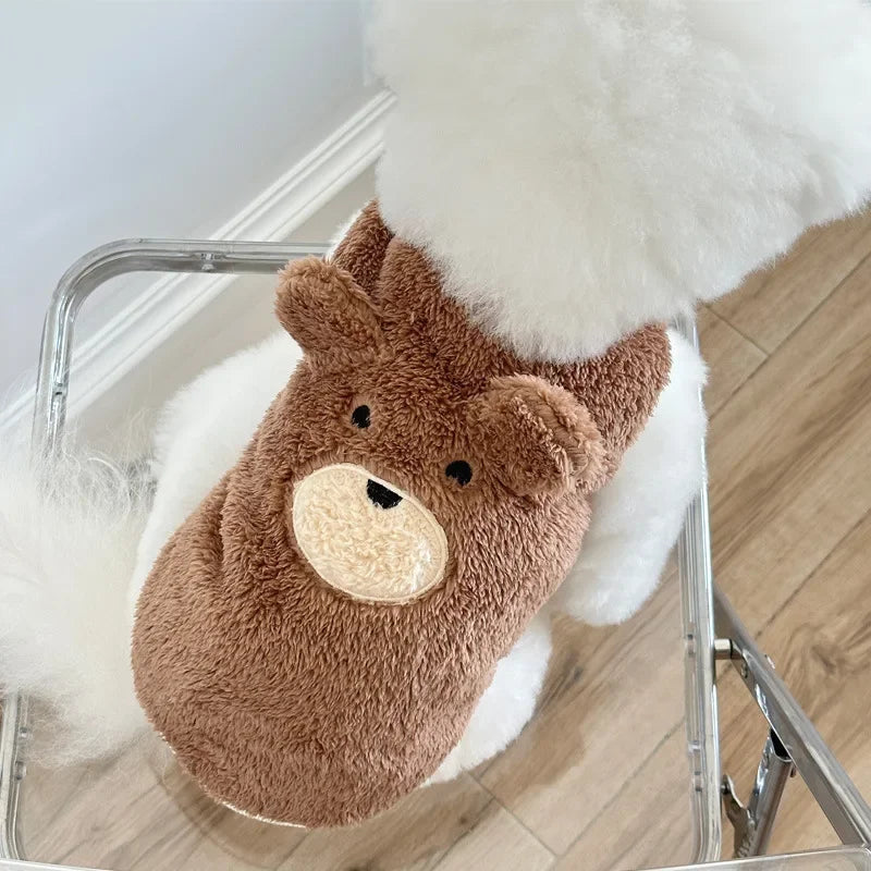 Cute Teddy Bear Pet Outfit 