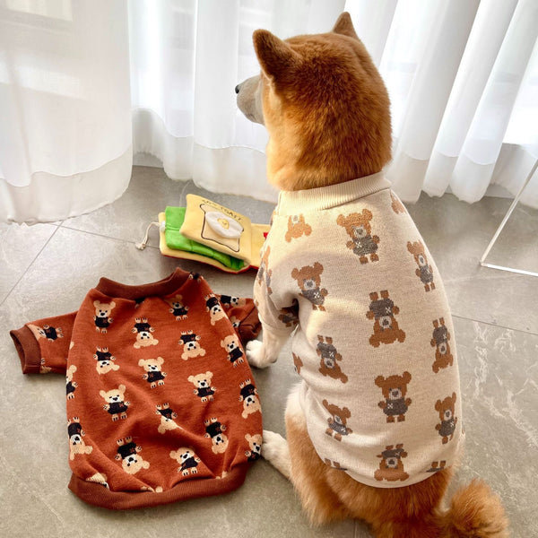 Tricot Urso Zaion para Cachorro e Gato - Pet Croc