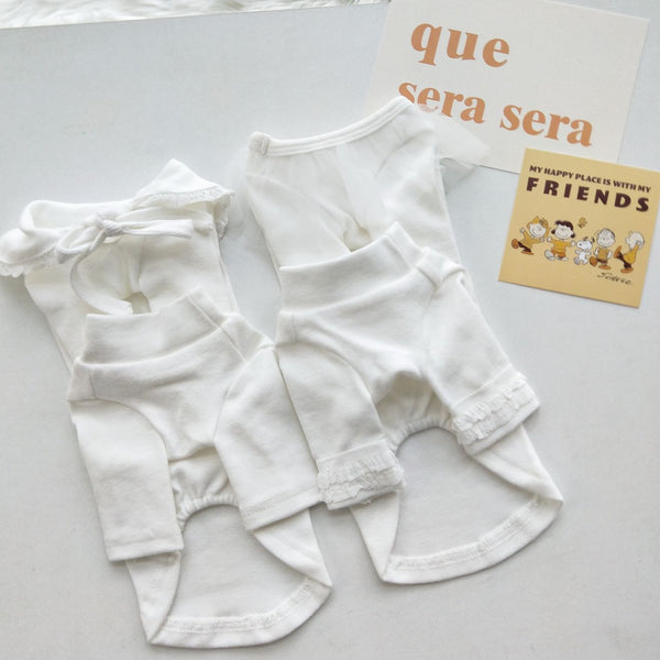 Camisetinha White para Cachorro e Gato - Pet Croc