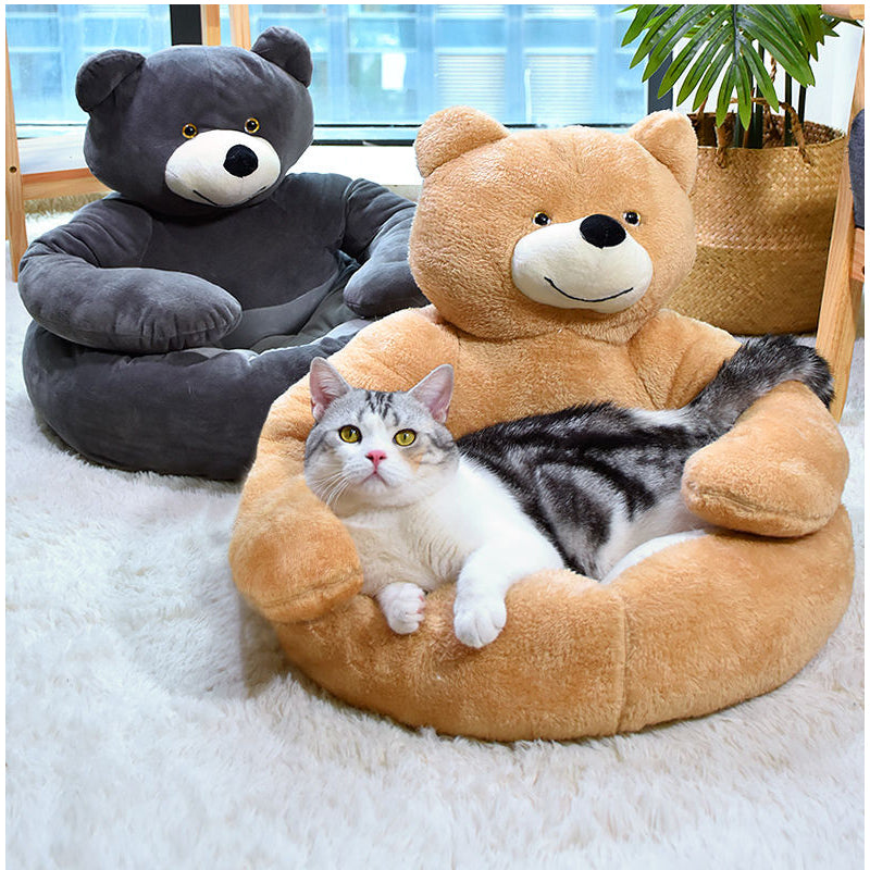 Fluffy Bear Bed
