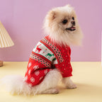 Christmas Pet Knitting Leslie