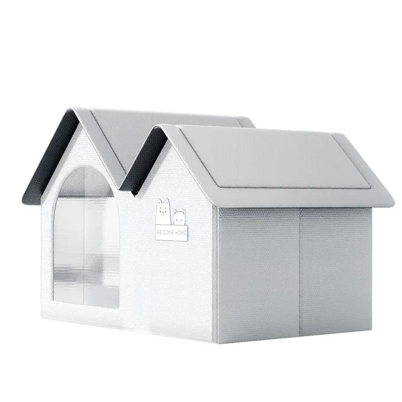 Pet House with Ice Air Conditioning 